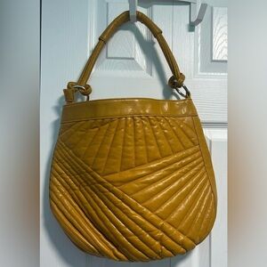 Navigata Puffy Dark Yellow Purse